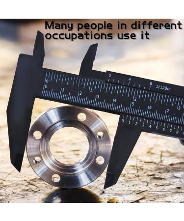 6 Inch Eyebrow Measuring Ruler Set - Brow Mapping Tool for Precision Tattoo and Makeup - Mini Vernier Caliper Double Scale Plastic Ruler - 5PCS (Black) - Buy Online on GoSupps.com
