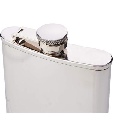 Buy Zippo Men's Polished Silver Hip Flask | Premium Stainless Steel - Ideal for Gifting & Outdoor Use - Buy Online on GoSupps.com
