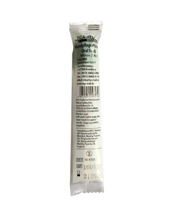 Buy Mint Flavor Oral Care Swabs | Tiga-Med Cotton Buds - 250 Individually Packed for Hygiene - Buy Online on GoSupps.com