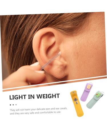 6 Sets Ear Wax Removal Tool Kit - Stainless Earpick & Ear Massager for Gentle Ear Wax Cleaning - Buy Online on GoSupps.com
