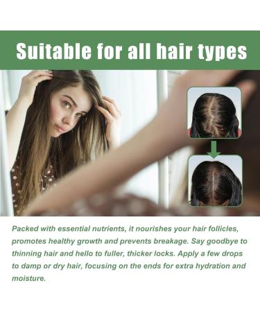 Batana Oil Organic for Healthy Hair 60ml Hair Growth Oil Strengthening and Thickening Hair Repair Damaged Hair Nourishes Scalp Natural Raw Batana Hair Oil for Women and Men - Buy Online on GoSupps.com