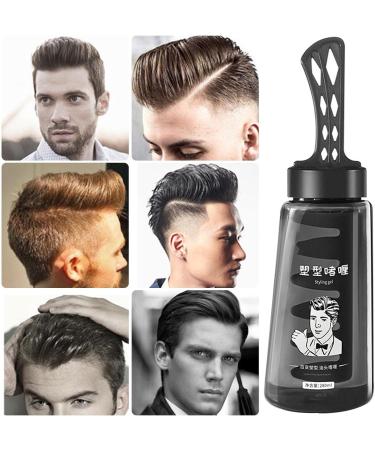 2 Hair Wax Gel with Comb | Mens Hair Styling Gel Tool Lightweight Hair Styling Gel Lightweight Cool Styling Gel Professional Men Hair Cream Salon Styling Gel Tool 280ml 2 Pcs Comb Styling Gel 280ml - Buy Online on GoSupps.com