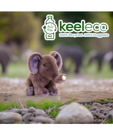 Deluxe Paws Plush Cuddly Eco Toy - 100% Recycled (Elephant) - Buy Online on GoSupps.com