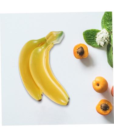 Zerodeko 5pcs Simulated Banana Vegetable Banana Fake Banana Model Fake Fruit Model Pretend Play Fruit Banana Model Decor Fake Fruit Playing Toy Simulation Banana Ornaments Foam Household As Shownx5pcs 18.5X10CMx5pcs - Buy Online on GoSupps.com