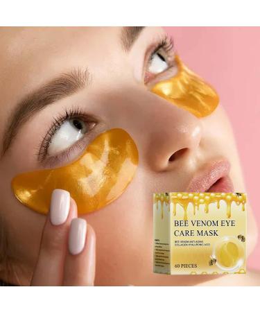 60 Moisturizing Eye Patches Under Eye Bee Patches Anti-puffiness Eye Pads Dark Circles Hydrating Eye Tightening Under-eye Patches Skin Care Eye Patches Bee Eye Pads - Buy Online on GoSupps.com