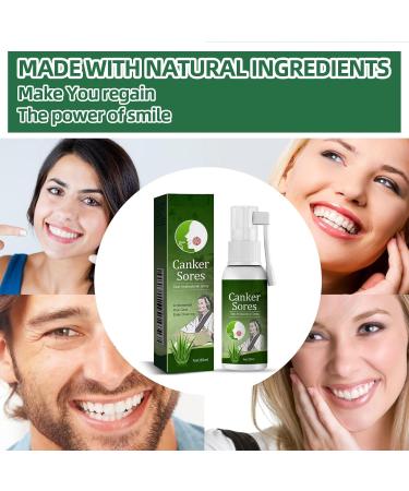 Spray de Soulagement Ulc res Buccaux Spray de Soulagement Ulc res Spray Ulc res de la Bouche 20ML Aphtes Buccaux Gonflement des Gencives Rafra chissant Soins Aphrodisiaques - Buy Online on GoSupps.com