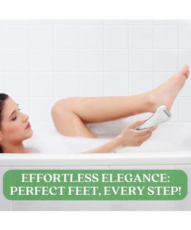 BarberBoss Electric Foot File Hard Skin Remover - Callus Remover Foot Files for Hard Skin Feet Hard Skin Remover Electric Professional Pedicure Set for Feet (Green) - Buy Online on GoSupps.com
