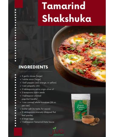 Jiva Organics Organic Cumin Seeds Whole 1lb Jar - Non-GMO, Pure, Vegan - Cumino - 1 Pound Jar - Buy Online on GoSupps.com