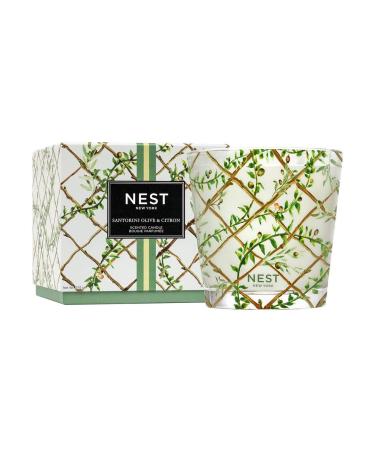 NEST New York Santorini Olive & Citron Decorative Luxury Candle 43.7 oz