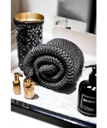 Buy Djampe XL African Bath Net SARHAANA Exfoliating Glove - Body Bath Sponge for Women Men & Children - Gray | International Shipping Available - Buy Online on GoSupps.com
