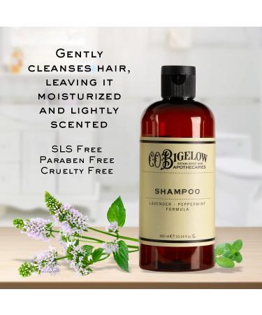 C.O. Bigelow Lavender Peppermint Shampoo - 10.4 Fl Oz - Cleansing & Soothing Luxury Hair Care - Buy Online on GoSupps.com