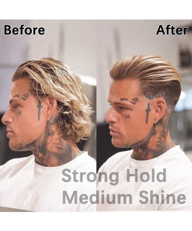 XIAJIN Hair Gel Pomade for Men - Natural Ocean Scent - 24 Hour Hold - All Hair Types - 3.38oz - Water-Based Transparent Wax - Gifts for Men - Buy Online on GoSupps.com