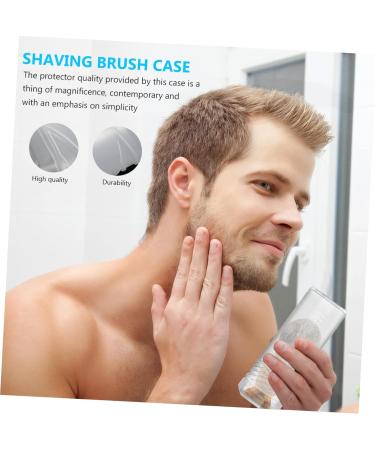 FRCOLOR 10-Pack Shaver Brush Holder & Travel Storage Box | Adjustable Transparent Shaving Brushes for Men | Ideal for International Shipping - Buy Online on GoSupps.com