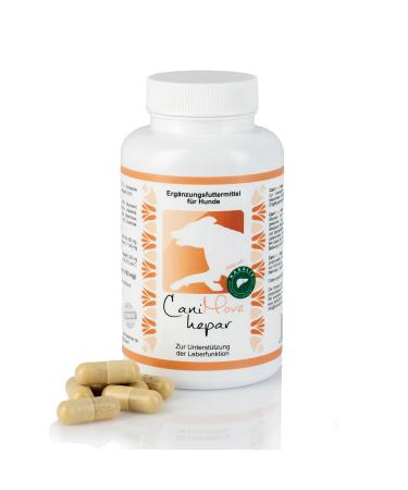 Canimove Hepar (100 capsules) |Supports the function of liver and bile |200 mg of Karaliv 200 mg Silymarin and 100 mg cholin |For large and small dogs