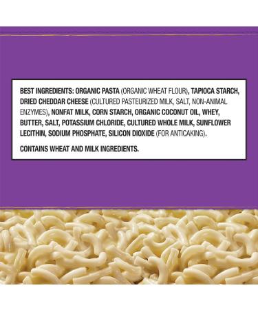 Annie's White Cheddar Organic Pasta Microwave Mac & Cheese Cups 2.01 oz - 12 Count - Buy Online on GoSupps.com