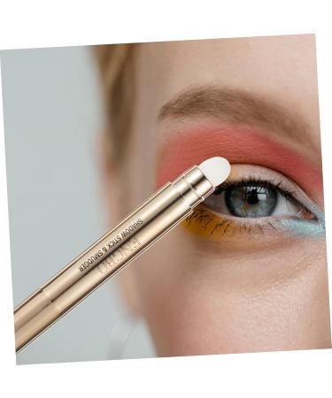 LALADEFIEE Double Ended Eye Shadow Pen Sponge Makeup Brush Make up Brushes Eyeshadow Eye Shadow Brushes Plastic - Buy Online on GoSupps.com