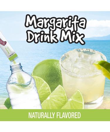 Margaritaville Singles to Go Water Drink Mix - Margarita Flavored Non-Alcoholic Powder Sticks | 72 Servings, 0.65oz per Pack (Pack of 12) - Buy Online on GoSupps.com