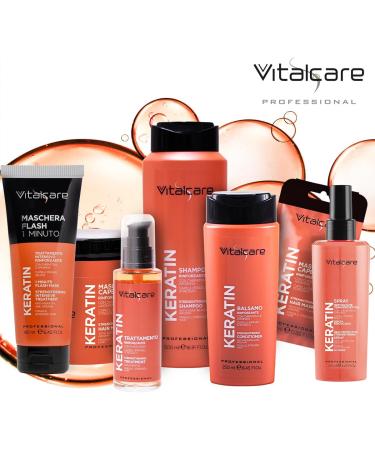 VITALCARE KERATIN termoobeschermende spray 125 ml - Buy Online on GoSupps.com