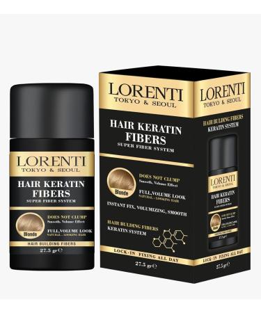Lorenti Hair Keratin Fibers | Hair Building Powder | Instant Fix Volumizing Smooth | No Clump | Medium Brown 27.5 gr - Buy Online on GoSupps.com