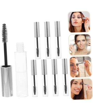 DOITOOL 8pcs Mascara Empty Tube Mini Mascara Tubes Clear Mascara Plastic Mascara Bottle Miss Supplies Round - Buy Online on GoSupps.com