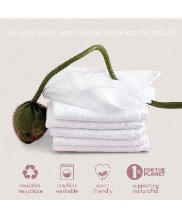 Premium Bamboo Washcloths 6 Pack - Soft & Gentle Face and Body Washcloths - Natural Bamboo Baby Wash Cloths 10x10 - Buy Online on GoSupps.com