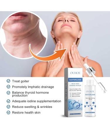 Neck Firming & Tightening Serum 15ml with Retinol Witch Hazel & Honeysuckle Visibly Reduces Wrinkles & Fine Lines Improves Skin Elasticity for a Smoother Contour 0.51 Fl Oz - Buy Online on GoSupps.com