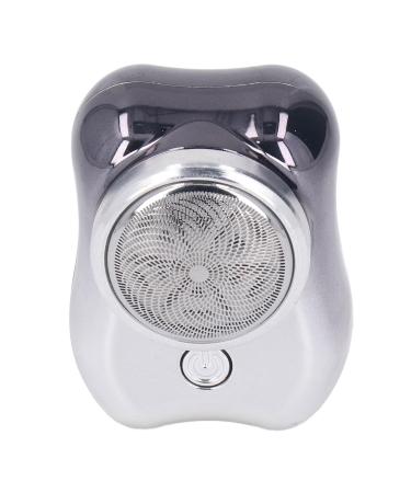 Mini Electric Trimmer Lightweight Electric Beard Trimmer Fast Charging for Home Use (Gradient Black)