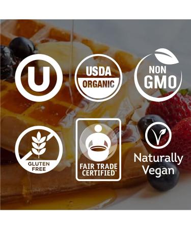 Wholesome Sweeteners Organic Blue Agave Nectar 44oz (2 Pack) - Non GMO, Fair Trade, Gluten Free Sweetener - Buy Online on GoSupps.com