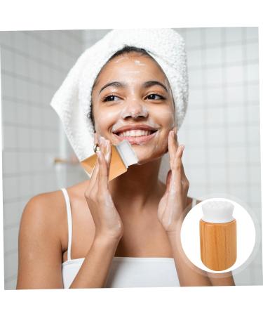 Angoily The Lazy exfoliating Brush Bath Brush washbasin Scrub Wood The face Clean Makeup Remover Brush Fiber Cleansing Brush Manual Cleaner Wooden face Brush face Cleaning Brush - Buy Online on GoSupps.com