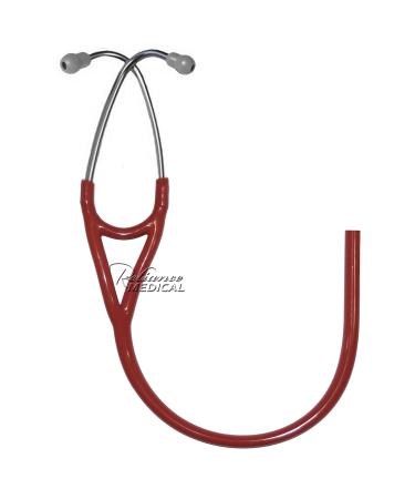(Stethoscope Binaural) Replacement Tube by Reliance Medical fits Littmann Master Cardiology Stethoscope - TUBING (Burgundy)
