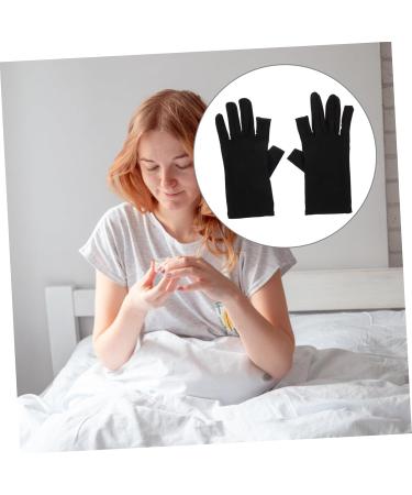 WOFASHPURET 1 Pair Ladies Sun Protection Gloves Cloth Manicure Gloves Summer Fingerless Gloves Womens Glives Gloves for Manicures Skin Gloves Anti Gloves Golfing Wear Miss Mittens Protector - Buy Online on GoSupps.com