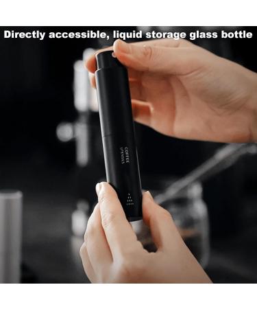 Fiakup Coffee Spray Bottle - 10ml Portable Water Atomizer | Refillable RDT Sprayer Water Atomizer for Coffee Beans | Multifunctional Coffee Bean Spritzer Accessories for Home (Black) - Buy Online on GoSupps.com
