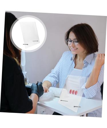 FOMIYES nail display board nail display chart nail tech accessories salon nail color board nail practice nail polish stand fake nail display stand Work exhibition board Acrylic magnetic Transparent - Buy Online on GoSupps.com
