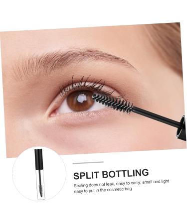 Mikinona Clear Mascara 2 Sets mascara tube sample containers empty eyelash tube Eyelash Cream Tube travel cosmetic eyeliner 10.5X1.5CM Assorted Color - Buy Online on GoSupps.com
