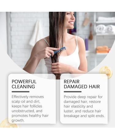 Hair Loss Shampoo Soothing Scalp Cleanser Strengthening Shampoo For Oily Scalp After Coloring Daily Thin Frizzy Hair - Buy Online on GoSupps.com