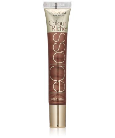 L'Or al Paris Colour Riche Le Gloss  Chocolate Obsession  0.4 fl. oz.