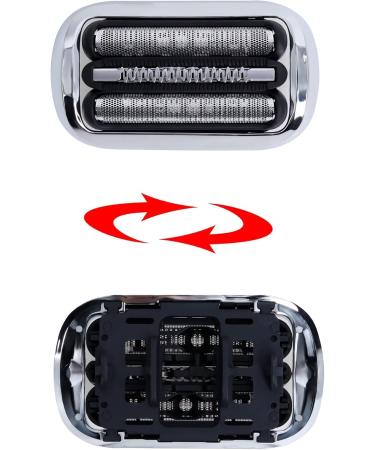 73S Replacement Cheese Heads for Braun Series 7 Electrorasor - Compatible with 7020s 7085cc 7027cs 7071cc 7075cc - Poweka Brush Included - Buy Online on GoSupps.com
