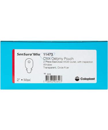 SenSura Mio Drainable Maxi 2pc Ostomy Pouch 11473 - 10 Ct | International Shipping Available - Buy Online on GoSupps.com