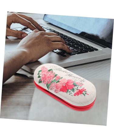 Homsfou Double-Layer Glasses Case Travel Storage Box for Sunglasses & Contacts | Durable Accessories for Sensitive Lenses | Perfect Travel Kit - Buy Online on GoSupps.com