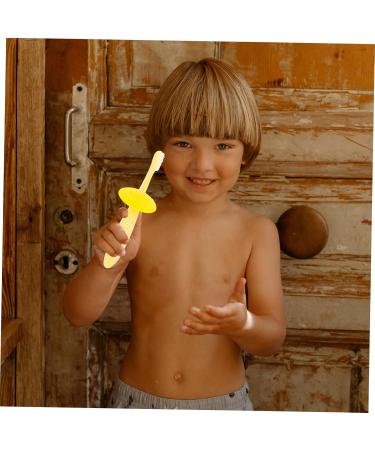 Minkissy 4-Piece Travel Toothbrush Set for Babies | Soft Fur Mouth Cleaning Tools | Essential Accessories for Kids - Buy Online on GoSupps.com