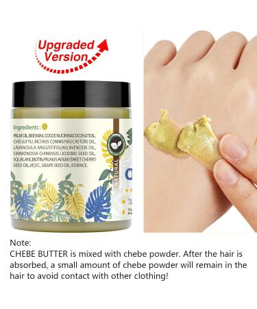 Chebe Butter for Hair Growth & Moisturization - Deep Conditioning Hair Butter for Men & Women | 8.8oz - Buy Online on GoSupps.com