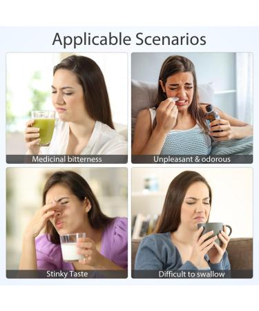 Didiseaon 50 Pcs Disposable Tongue Protective Cover - Clear Plastic Tongue Sleeve for Bitter Medicine Intake - Comfortable Fit Oral Guard for Adults & Kids - Prevent Unpleasant Taste - Buy Online on GoSupps.com