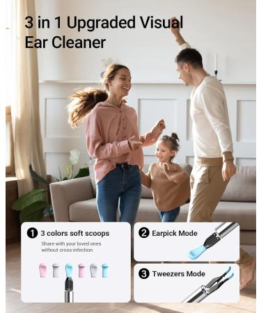 Bebird Note 5 and X3 Ear Wax Removal Ear Cleaner - Gentle & Effective Solution - Buy Online on GoSupps.com