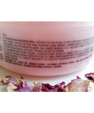 Ultra rich Body Peeling Scrub with Bulgarian Rose Damascene TRUE ROSE AROMA! - Buy Online on GoSupps.com