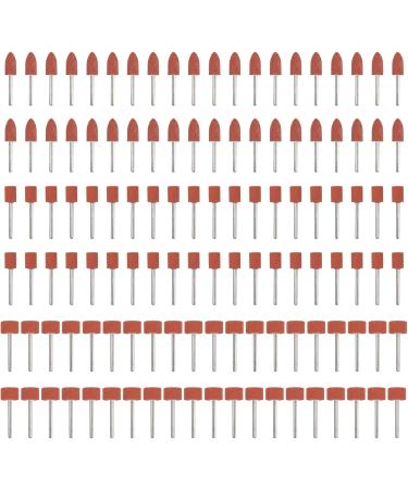 Saddgo 120Pcs Sanding Bit for Rotary Tool Strong Grinding Stone Bit with 1/8" Shank Aluminum Oxide Sanding Accessories Corundum Sand + Metal. - Buy Online on GoSupps.com