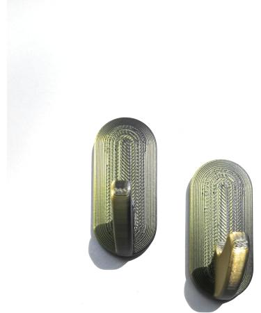 Wall-Mount Loofah Holders Set of 2 Pairs - Lime & Magenta | SHLO001 - Stylish Bathroom Storage - Buy Online on GoSupps.com