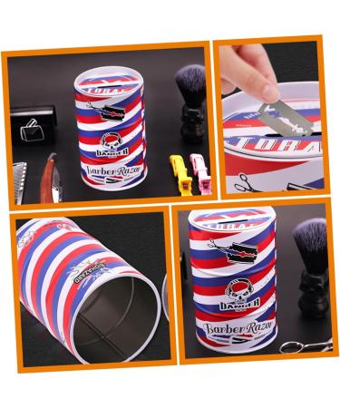 Doitool Razor Storage Barrel Organizer - Waste Blade Disposal Container & Multi-Purpose Metal Case for Razor Plane Accessories - Buy Online on GoSupps.com