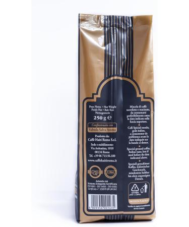 Caff Haiti Roma Elite ground coffee with aroma preservation valve 2 x 250 g - Buy Online on GoSupps.com
