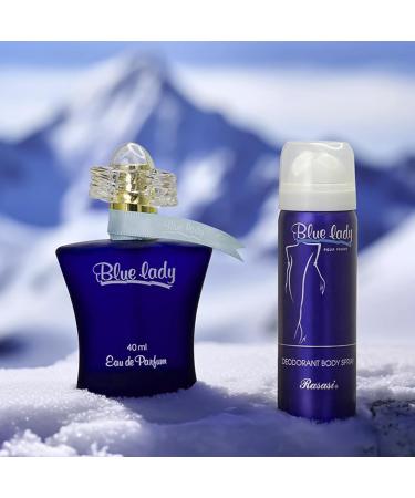 Blue Lady Eau De Parfum By Rasasi - 40 Ml (1.33 Fl.oz) Perfume Set Collection by Blue Lady - Buy Online on GoSupps.com