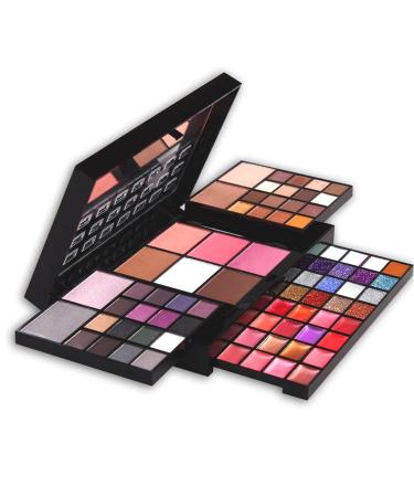 CHSEEO Make-Up Gift Set | Premium Cosmetic Palettes & Case for Face Eyes & Lips - Perfect for Self-Care & Gift Giving - Buy Online on GoSupps.com